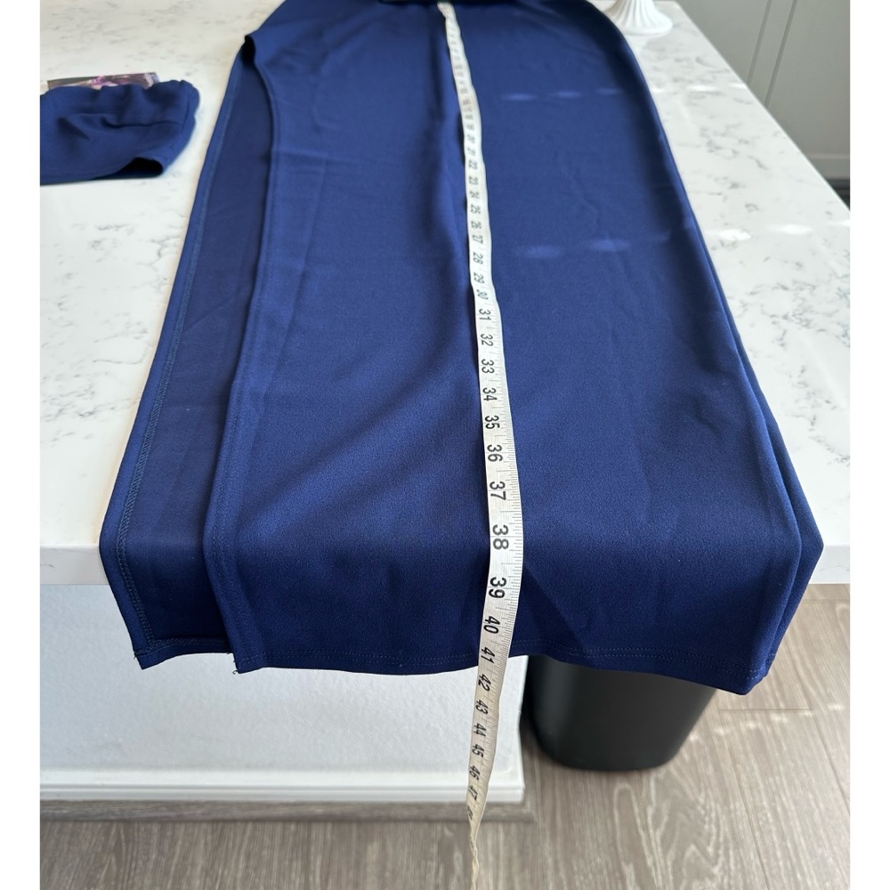 Naked Wardrobe On the Slit Set in Navy Blue - Size Large - Picture 12 of 13